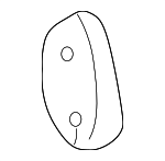 6728245010 - Body: Stopper for Toyota Image image