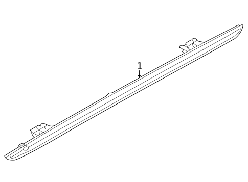 High Mounted Stop Lamp for 2025 Audi A3 Quattro #0