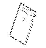 52207256145 - Body: Seat Back Panel for BMW Image