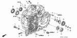 21101RG0A00 - Transmission - Automatic: PLATE, BEARING SETTING for Honda Image