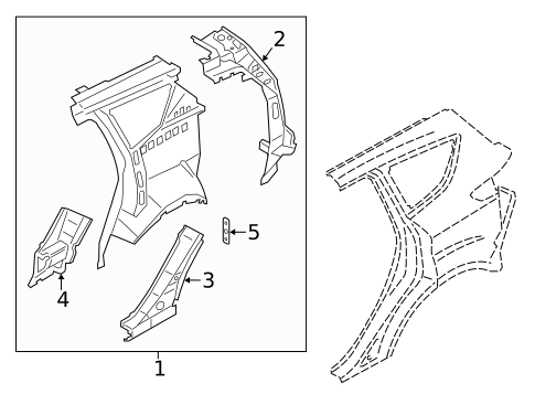 Inner Structure for 2016 Ford Escape #0