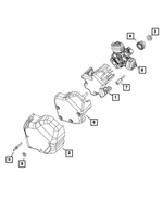 4627655AC - Fuel and Accelerator Pedal: Fuel Pump Silencer for Mopar Image