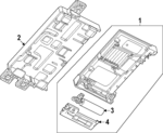 85024204 - Electrical: Module for Cadillac: OPTIQ Image