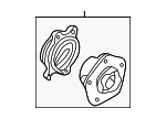 8W0407607A - Driveline &amp; Axles: Wheel Bearing And Hub Assembly for Audi Image