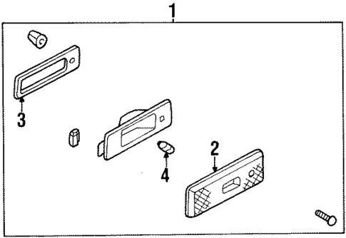 Side Marker Lamps for 1985 Nissan 300ZX #0