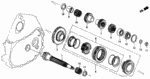 23926PB6010 - Transmission - Manual: WASHER, SPRING (22MM) for Honda Image