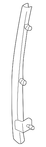 K2A15960X - Body: Guide Channel for Kia: Sephia, Spectra Image