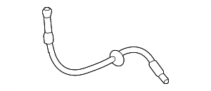 34326883447 - Brakes: Brake Hose for BMW: Alpina XB7, X5, X6, X7 Image