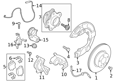 Parking Brake for 2021 BMW X7 #1