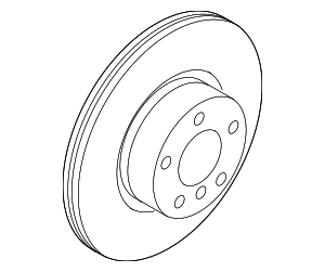 34208887187 - Brakes: Disc Brake Rotor for BMW: 230i, 230i xDrive, 330e, 330e xDrive, 330i, 330i xDrive, M2, M240i, M240i xDrive, M340i, M340i xDrive, X5, X6, X7 Image