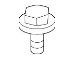 90109A0061 - Body: Upper Absorber Bolt for Lexus Image