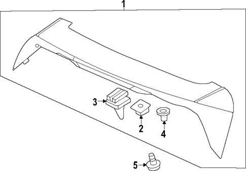 Spoiler for 2023 Honda Pilot #0