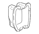 81891S0XA02 - Electrical: Belt &amp; Retractor Protector for Honda: Odyssey Image