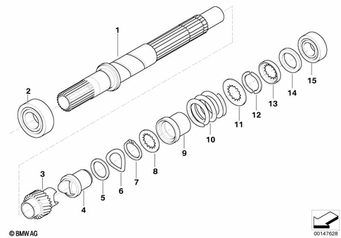 Transmission Shafts for 2008 BMW-Motorrad R 1200 GS #2