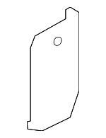 5220H018 - Body: Front Rail Extension for Mitsubishi: Eclipse Cross, Outlander, Outlander PHEV Image