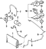 F1CZ19712A - HVAC: Condenser for Ford: Escort | Mercury: Tracer Image