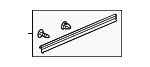 72827TYAA01 - Body: Lower Seal for Honda Image
