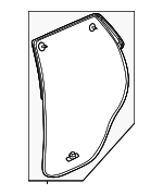 72850T90A01 - Body: Door Weather-strip for Honda Image