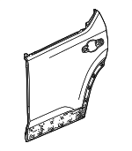 67651T90A00ZZ - Body: Outer Panel for Honda Image