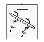K3AL51270 - : License Plate Light Assembly for Kia Image