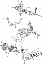19508PC1000 - : Hose, Bypass Outlet for Honda Image