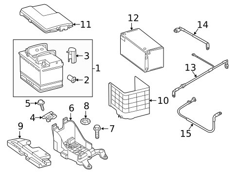 Battery for 2016 Audi Q3 #0