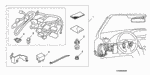 8E10S04A0031 - Accessory Components: FUSE, MINI (3A) for Acura Image