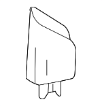 89038825 - : Corner Trim for Cadillac: SRX Image