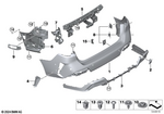 51125A35DA4 - : Cover, Bumper, Rear Right for BMW Image
