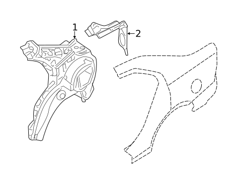 Inner Structure for 2011 Lincoln MKZ #0
