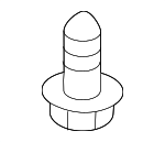 9015960477 - Body: Spoiler Screw for Scion: xB | Toyota: Avalon, bZ4X, C-HR, Camry, Corolla, Crown, Crown Signia, Echo, GR Corolla, Highlander, Land Cruiser, Mirai, Prius, Prius AWD-e, Prius C, Prius Prime, RAV4, RAV4 Prime, Venza Image