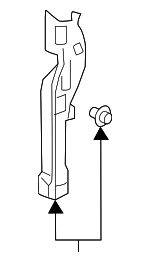 84127THRA00 - Body: Side Duct for Honda: Odyssey Image