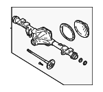 15251489 - Suspension: Axle Assembly for Chevrolet: Colorado | GMC: Canyon Image