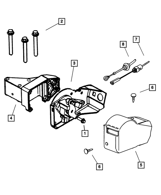 4429779 - Fuel: Hex Head Bolt for Mopar Image image