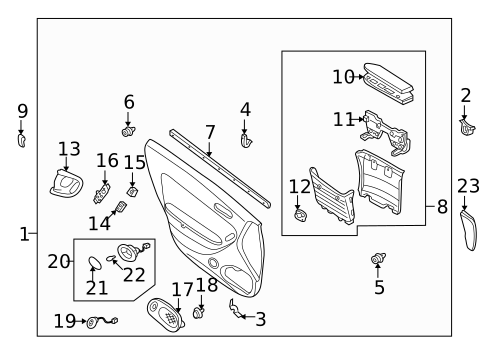 Mirrors for 1997 Mazda Millenia #0