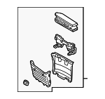 T002684MXA80 - : Armrest Assembly - Passenger Side (RH) for Mazda: Millenia Image