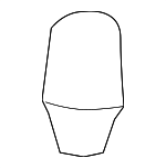 LA0151958 - Body: Emblem Clip for Mazda Image