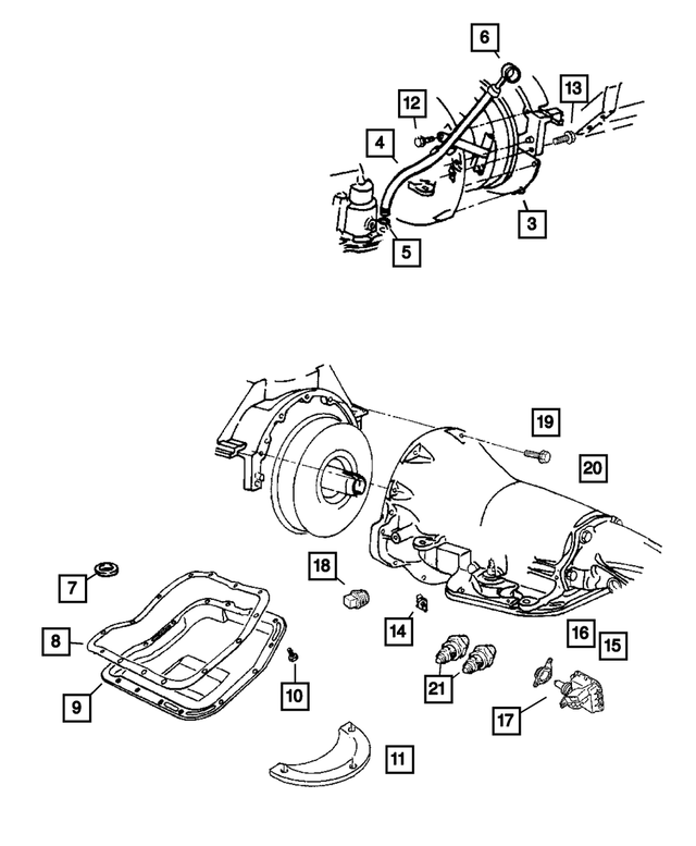 6036115AA - Automatic Transmission 4 Speed: Screw for Mopar Image