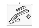 YL8Z7810120AA - Body: Floor Side Rail for Ford Image