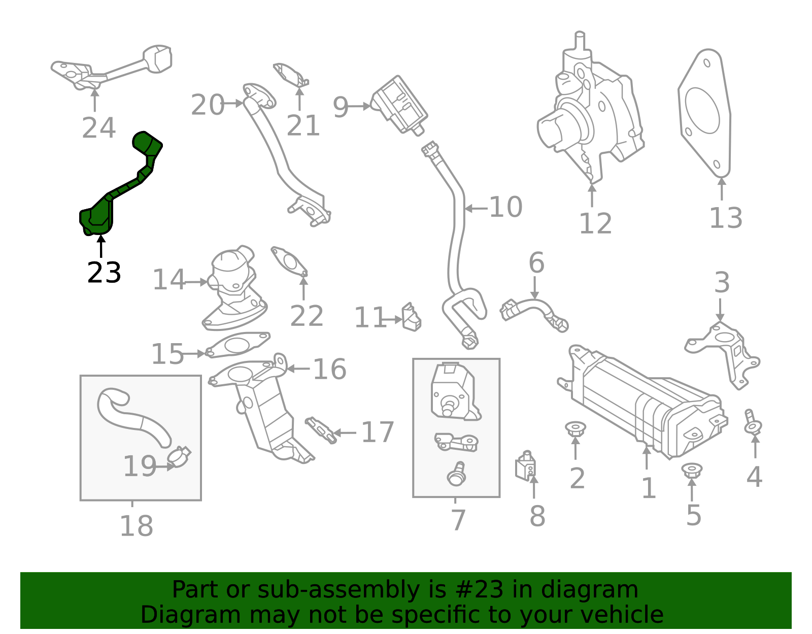 2022-2025 Subaru WRX Oxygen Sensor 22690AB090 | Subaru Online Parts