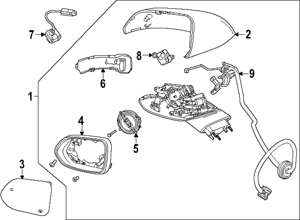 ずっと気になってた 26473954 - Mirror Assembly 2024-2025 Chevrolet Blazer EV 化粧水・ローション・トナー