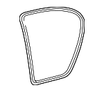 6233233080C2 - Body: Weather-strip On Body for Lexus: ES300, ES330 Image