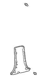 6241333060A1 - Body: Center Pillar Trim for Lexus: ES330 Image