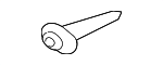 XR848148 - Cooling System: Upper Deflector Screw for Jaguar Image