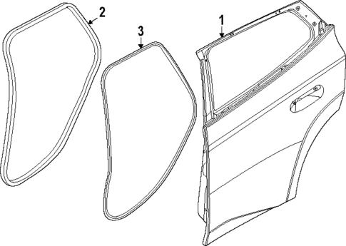 Door & Components for 2024 BMW X2 #0