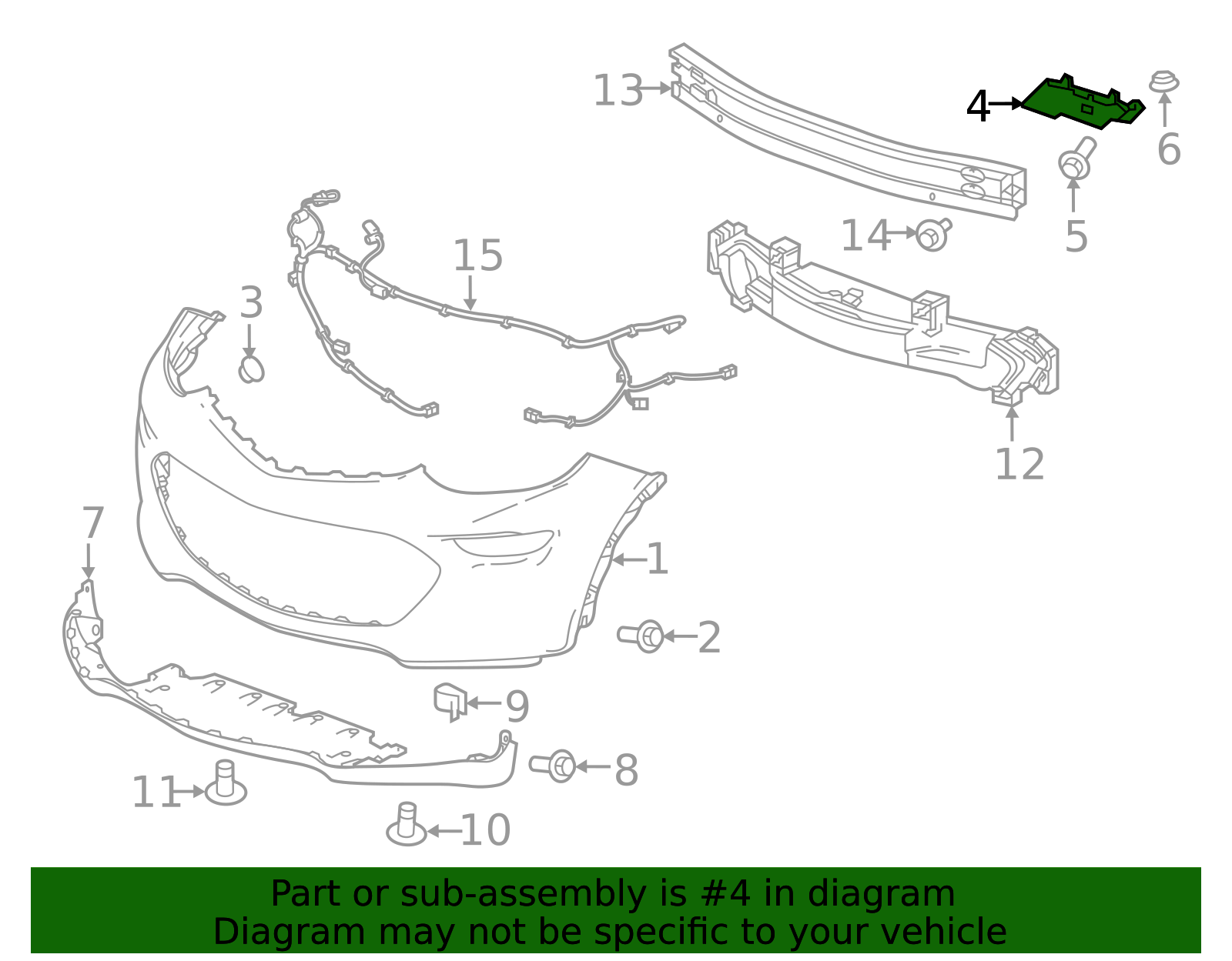 2017-2021 Chevrolet Bolt EV Side Retainer 42696892 | Parts McElveen
