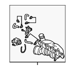 6J145722B - Air &amp; Fuel Delivery: Turbocharger for Volkswagen Image
