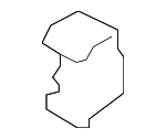 958121275 - Cooling System: Fan Assembly Lower Mount for Porsche Image
