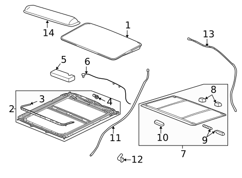 Sunroof for 2005 Saturn Vue #0