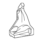 1231131280 - Engine: Front Mount Bracket for Lexus: TX550h+ Image